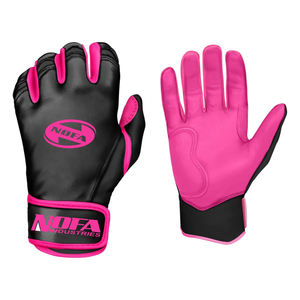 Gants d'entraînement en cuir véritable des fabricants OEM à manchette courte pour adultes et jeunes Gants de frappe de softball et de baseball - Product Image 1