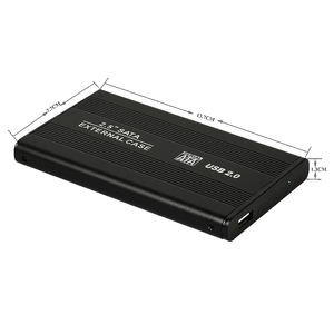 Carcasa de <span class=keywords><strong>disco</strong></span> <span class=keywords><strong>duro</strong></span> externo HDD/SDD de aluminio portátil de 2,5 pulgadas, - Product Image 3