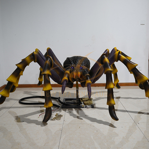 Mô hình nhện mô phỏng điện trong nhà thực tế cho các trung tâm mua sắm khu vực công cộng mô phỏng động vật kim loại cho công viên giải trí - Product Image 1