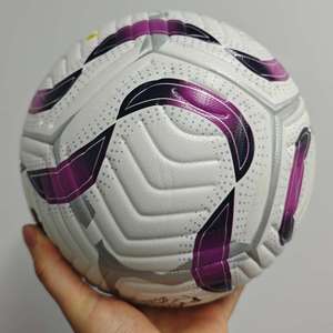 Ballon de football d'entraînement de haute qualité, taille personnalisée 5, en PU, cousu à la machine, avec logo imprimé pour les matchs 24-25, pour les équipes, les clubs et les joueurs - Product Image 4
