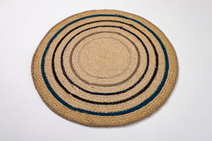 Mantel Individual de Yute y Algodón Trenzado de 40 x 40 cm, Ecológico, para Comedor, Venta al por Mayor, Exportación - Product Image 5