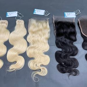 Top produit hd dentelle vapeur vague de corps cheveux vierges fermeture à lacet perruques frontales cheveux vietnamien cheveux humains pas de perte pas d'emmêlement - Product Image 4