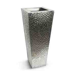 แจกันบนโต๊ะขนาดใหญ่ทำจากทองเหลืองพร้อมลายนูนเหมาะสำหรับห้องนอนห้องนั่งเล่นและการจัดดอกไม้ตกแต่ง - Product Image 3