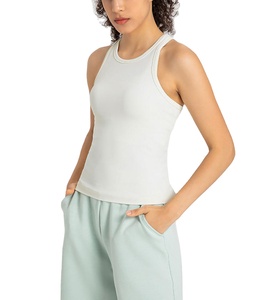 Factory Direct Supplier Sleeveless Women Tank <b>Top</b> with Front Custom Logo Custom Colors Sizes-Breathable Eco-Friendly Casual <b>Tops</b> - Product Image 1