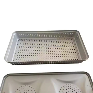 Boîte de rangement pour instruments dentaires en acier inoxydable médical professionnel, avec couvercle, vente en gros, instruments chirurgicaux, stérilisation manuelle - Product Image 5