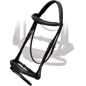 Bride de cheval en cuir de qualité supérieure pour la course et l'équitation Brides de cheval en cuir de qualité exclusive légère avec forme - Product Image 5