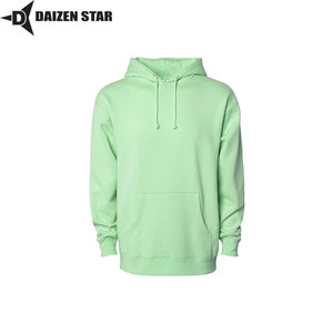 Sweat à capuche en jersey de molleton 100% coton pour homme, de haute qualité, écologique, respirant, coupe ample, saison hivernale, tissu 340g - Product Image 2