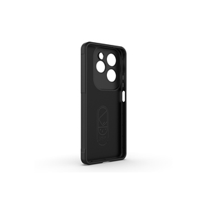 Coque Infinix Hot 40 Pro en TPU souple, design ethnique, vert foncé, matériau anti-traces de doigts, style INS élégant - Product Image 4