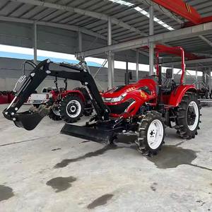 Alta calidad Masssey Ferguson 80HP Tractor agrícola de cuatro ruedas usado equipo agrícola motor bomba de engranajes 1 año de garantía - Product Image 3