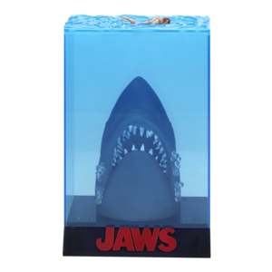 50th Anniversary LED Edition Jaws 3D <b>Poster</b> Statue Featuring Jurassic World Characters - Product Image 6