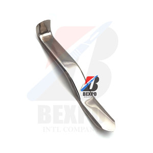 Enrouleur de langue Wieder 43mm Dépresseur chirurgical oral Fig Instruments dentaires manuels en acier inoxydable - Product Image 2