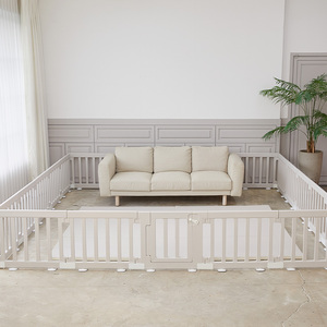 [Edu-Play] Suministros y productos para bebés Habitación de bebé Woody para recién nacidos a niños pequeños con juego de puerta Valla para bebés 14P Productos para bebés de La FR-M14GY - Product Image 4