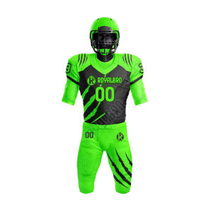 Uniforme de fútbol americano de diseño personalizado Ropa deportiva de estilo único con mangas cortas Estilo del equipo nacional de fútbol - Product Image 6