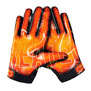 Gants récepteurs de football américain professionnel de haute qualité écran tactile anti-dérapant matériau en Latex étanche - Product Image 5