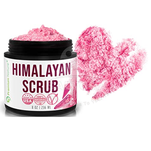 Sal corporal exfoliante natural del Himalaya 100%, sal corporal exfoliante orgánica para uso en spa y cuidado de la piel del fabricante de Pakistán - Product Image 2