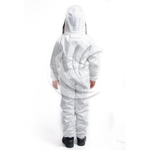 Traje de Apicultor de Cuerpo Completo, Traje de Protección Ventilado de Algodón para Niños, para Seguridad en la Apicultura - Product Image 5