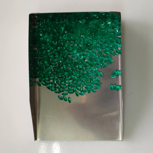 พลอยออนิกซ์สีเขียวธรรมชาติ 3x1.5 มม. ทรงมาร์ควิส คุณภาพดีที่สุด สำหรับทำเครื่องประดับ - Product Image 1