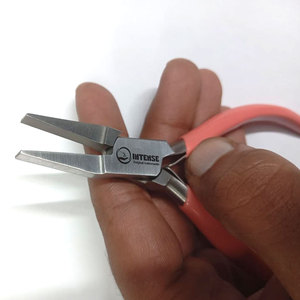 Alicates de Punta Plana de Acero Inoxidable de Primera Calidad para Hacer Joyas, Herramienta para Doblar Alambre con Agarre Cómodo y Opción de Logotipo Personalizado - Product Image 2