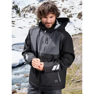 Sustainable <b>Padded</b> Hardshell Workwear <b>Jacket</b> for Camping & Hiking - Product Image 1