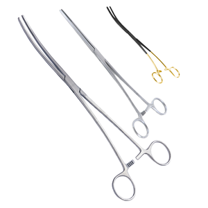 Bozeman 20cm Fórceps de vendaje uterino manual Instrumentos quirúrgicos básicos Acero inoxidable Certificado CE Fabricado en Pakistán - Product Image 1