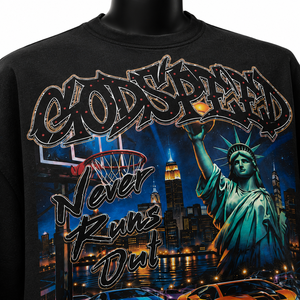 Camiseta negra extragrande personalizada para hombre, estilo urbano, estampado gráfico, manga corta, algodón, cuello redondo - Product Image 6