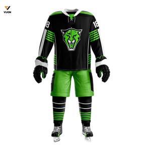 Uniforme de Hockey de equipo hecho a medida, sublimación profesional, Collage juvenil, uniformes de Jersey de Hockey sobre hielo - Product Image 6