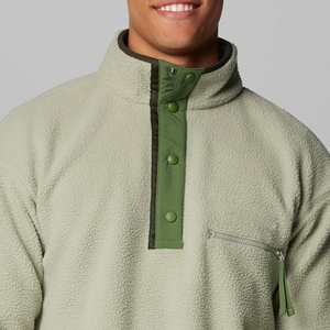 Custom Logo Color Block Design Casual Wear <b>Men</b> Sweatshirt OEM Service For Wholesale Bulk Buyers Casual Wear Design Stand Collar - Product Image 2