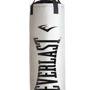 Sac de frappe lourd Everlast Nevatear 60 livres pour entraînement de boxe, en tissu Oxford durable et rempli de sable, idéal pour le fitness - Product Image 3