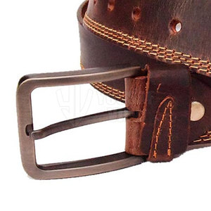 Cinturones de cuero de alta calidad de Pakistán 2025 Cinturón de cuero ligero para hombres 2025 Venta completa - Product Image 6