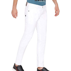 Jeans pour hommes avec logo imprimé sur mesure, en vente / prix de gros, couleur personnalisée, pantalons en jean pour hommes - Product Image 3