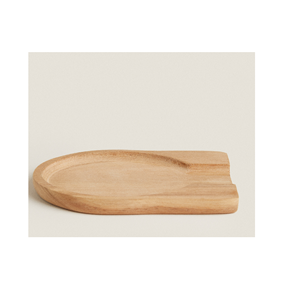 Repose-cuillère en bois pour cuisine repose-cuillère à la main porte-cuillère en bois lisse outils de fruits et légumes pièce de conception - Product Image 2