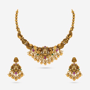 Wedding-Ready Vintage Gold <b>Necklace</b> 190313 - Product Image 1