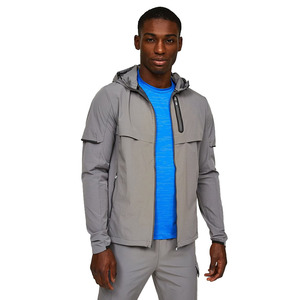 Nouveauté 2023 – Veste Softshell Homme Personnalisée Style Urbain, Imperméable et Coupe-Vent, en Toile Épaisse avec Col Montant et Poches Zippées - Product Image 4
