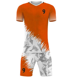 2025 personnalisable Logo sponsor football uniforme ensembles court Football entraînement chemise nom impression haute qualité léger rapide - Product Image 2