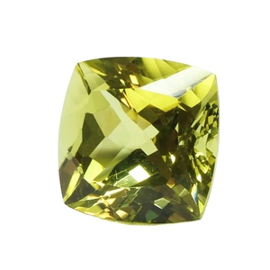 À la mode 100% naturel citron Quartz lisse pierre précieuse taille libre coussin à facettes coupe à la main fabrication de bijoux pierres précieuses certifiées - Product Image 4