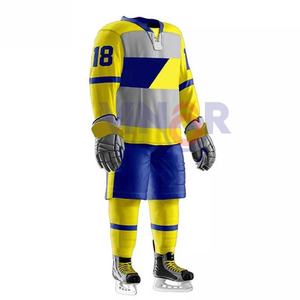 Vêtements de sport de hockey sur glace confortables et à séchage rapide, dernière conception 2026, vente chaude, faible MOQ, ensembles d'équipe personnalisés, service OEM - Product Image 3