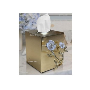 Dernière conception de boîte de papier de soie en métal Boîte de rangement pour serviettes de taille personnalisée de qualité supérieure au prix le plus bas - Product Image 2