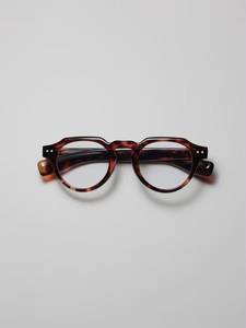 Monture de lunettes optiques vintage en acétate écaille de tortue de qualité supérieure - Product Image 1