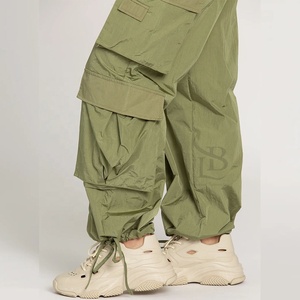 Custom OEM Manufacturer Hot Sale Women Cotton Polyester <b>Cargo</b> Trousers Workwear <b>Pants</b> Latest Designs <b>Cargo</b> Baggy <b>Pants</b> - Product Image 2
