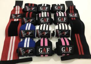 GAF ผ้าพันข้อมือสำหรับออกกำลังกายเล่นฟิตเนสและยิมคุณภาพดีที่สุดสำหรับผู้ชายและผู้หญิง - Product Image 3