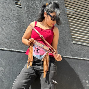 Nouvel arrivage de sacs transparents à franges porte-monnaie en cuir sculpté usiné à la main élégant sacs en cuir multi-usages pour femmes - Product Image 1