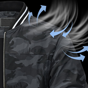 Chaqueta Bomber de Lona Cálida de Invierno para Hombre, Personalizable, Gruesa, con Múltiples Bolsillos, Estilo Urbano con Logotipo Frontal, Cortavientos 2025 - Product Image 3