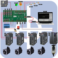 Controlador de Router de 4 Ejes RADONIX PC-Smart 4A, Sistema de Movimiento para Máquina CNC con Cambio Automático de Herramienta, Centro de Torneado, 1GB de Memoria