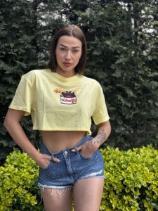 Camiseta corta de gran tamaño Algodón puro Estilo de moda Precio directo de fábrica al por mayor Impresión personalizable y camisetas de verano sólidas de color - Product Image 5