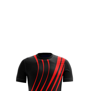 <b>Light</b> Weight Comfortable Men Sports Wear American Football Uniform Black Shirt and Pant Soccer Uniform <b>Cheap</b> Price - Product Image 4