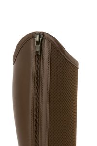 Chaps d'équitation en cuir véritable de qualité supérieure avec fermeture éclair YKK, protège-jambes équestres unisexes - Product Image 3