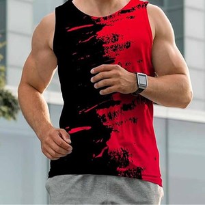 Camiseta sin mangas de bajo precio para hombre, ropa de verano a la moda, camiseta sin mangas para hombre, camiseta sin mangas transpirable de alta calidad hecha por Dress Sports - Product Image 6
