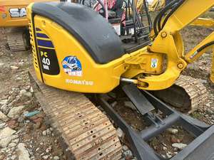 Offre Spéciale pelle sur chenilles d'occasion Komatsu PC40MR au Japon avec pièces de moteur central-engrenage et roulement - Product Image 5