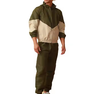 Chaqueta Cortavientos Formal de Lona para Hombre con Tela Impermeable y Transpirable, Diseño Flexible para Movimiento al Aire Libre - Product Image 5