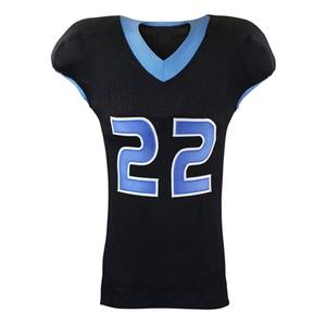 Maillot de football américain personnalisé pour équipe, en polyester haute résistance offrant une excellente absorption de la transpiration et un confort optimal - Product Image 1